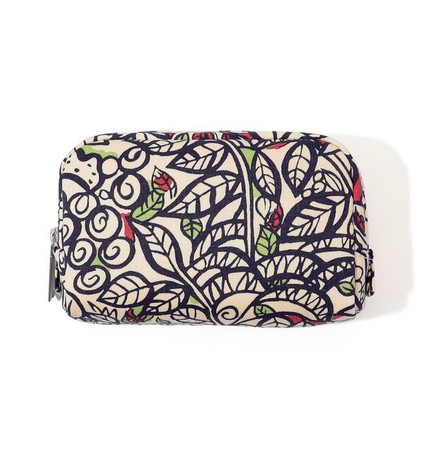 SOULEIADO「【WEB限定】SOULEIAO コットンオックス ミニポーチ」|ポーチ|42 ライトベージュ系