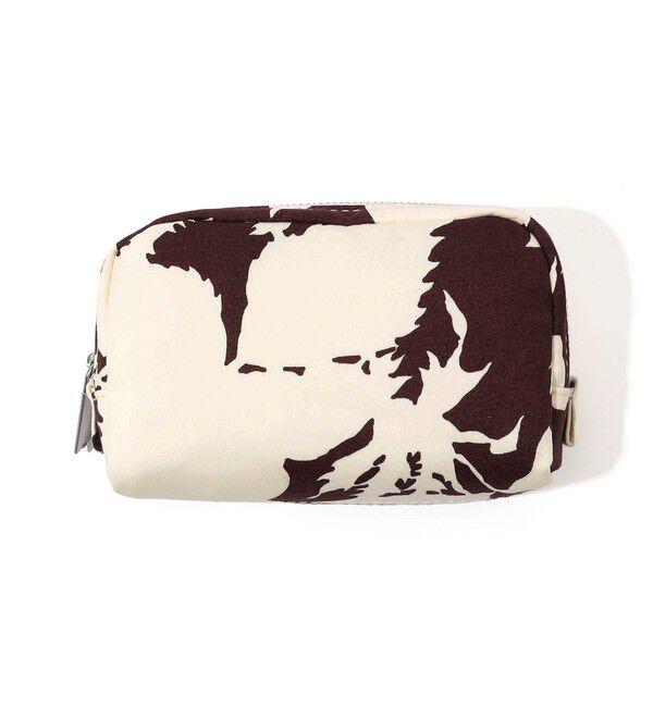 SOULEIADO「【WEB限定】SOULEIAO コットンオックス ミニポーチ」|ポーチ|48 ブラウン系