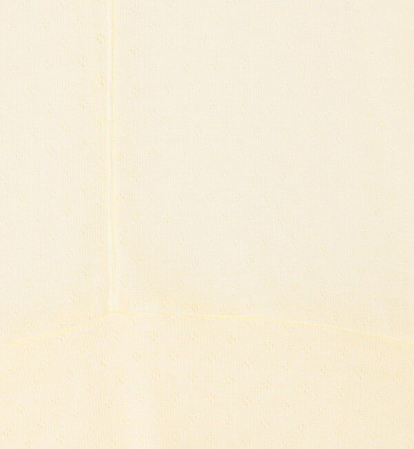 BACCA「パターンメッシュ ショートプルオーバー」|Tシャツ・カットソー|