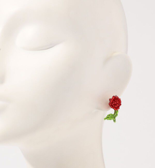 TOMORROWLAND GOODS「Pura Utz Rose Daisy Ear Stick 片耳ピアス」|ピアス|