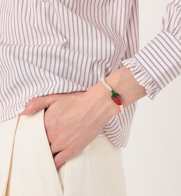 TOMORROWLAND GOODS「Pura Utz PEARL STRAWBERRY ブレスレット」|ブレスレット・バングル|