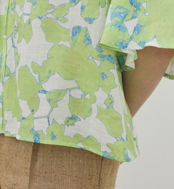 TOMORROWLAND GOODS「WRITEWELL Relax ワイドプルオーバーブラウス」|シャツ・ブラウス|