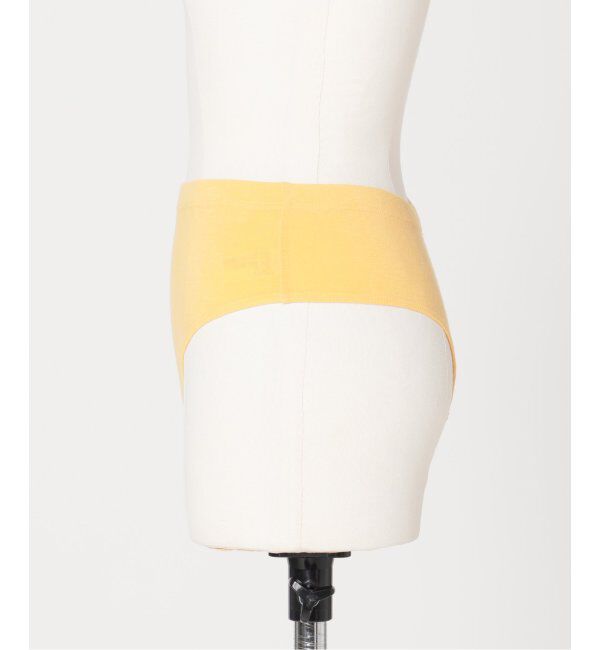 EMILYWEEK「【RESET】オーガニックコットン混 タンガ吸水ショーツ（イエロー）」|インナー|