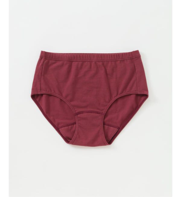 EMILYWEEK「【RESET】オーガニックコットン混 2WAYサニタリー（ベージュ、ボルドー）」|インナー|