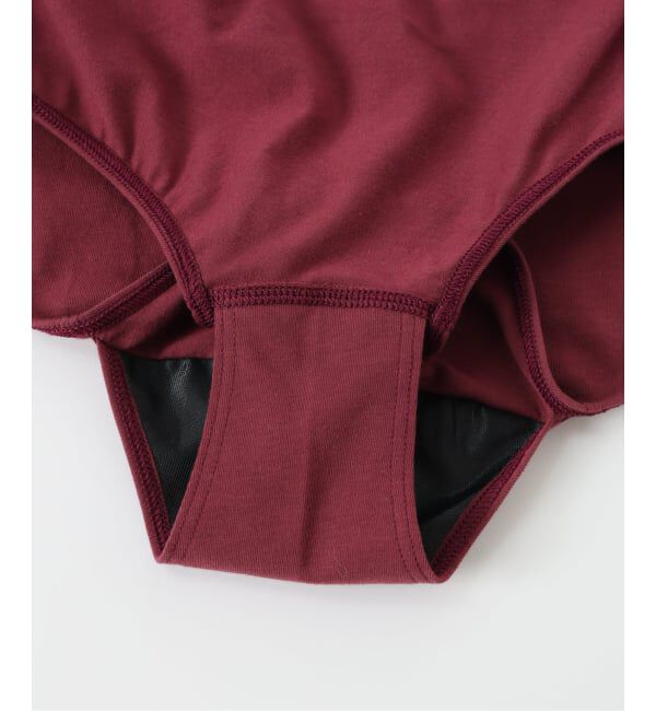 EMILYWEEK「【RESET】オーガニックコットン混 2WAYサニタリー（ベージュ、ボルドー）」|インナー|