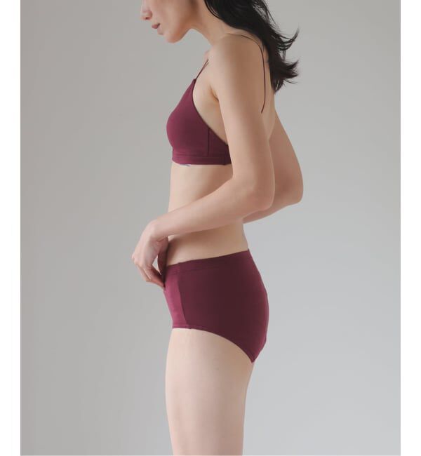 EMILYWEEK「【RESET】オーガニックコットン混 2WAYサニタリー（ベージュ、ボルドー）」|インナー|