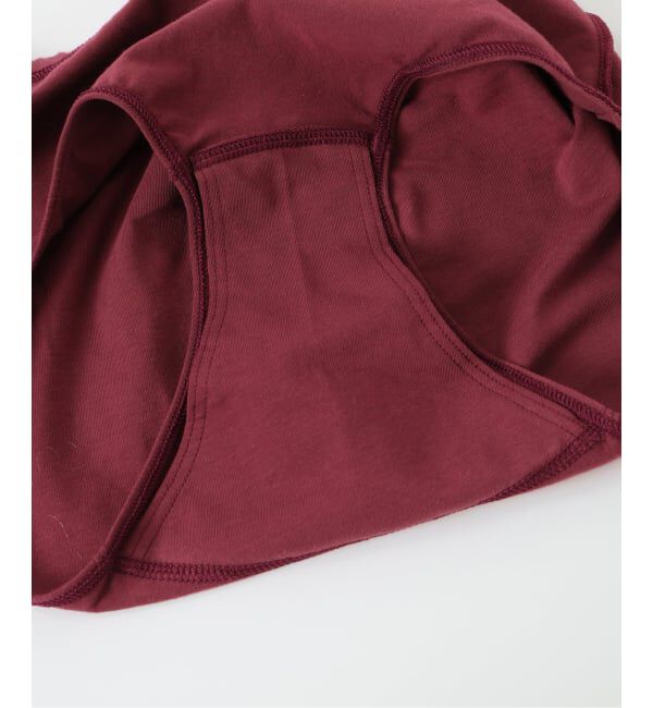 EMILYWEEK「【RESET】オーガニックコットン混 2WAYサニタリー（ベージュ、ボルドー）」|インナー|