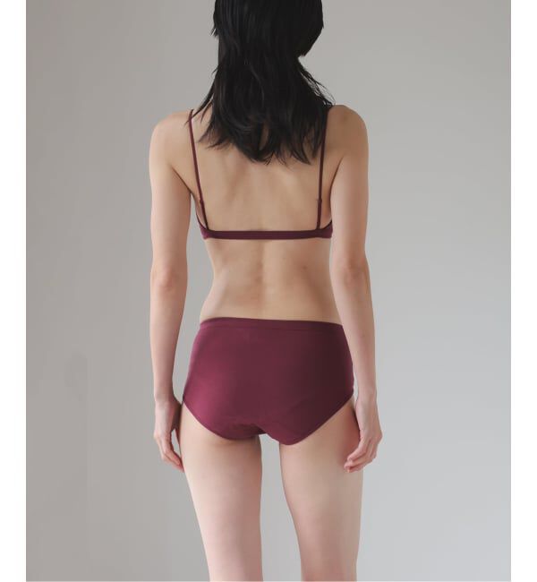 EMILYWEEK「【RESET】オーガニックコットン混 2WAYサニタリー（ベージュ、ボルドー）」|インナー|