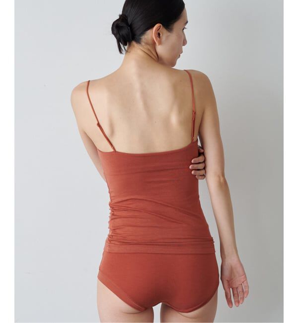 EMILYWEEK「【ACTIVE】Bamboo ボーイレッグショーツ（ブラック、ベージュA、オレンジ）」|インナー|