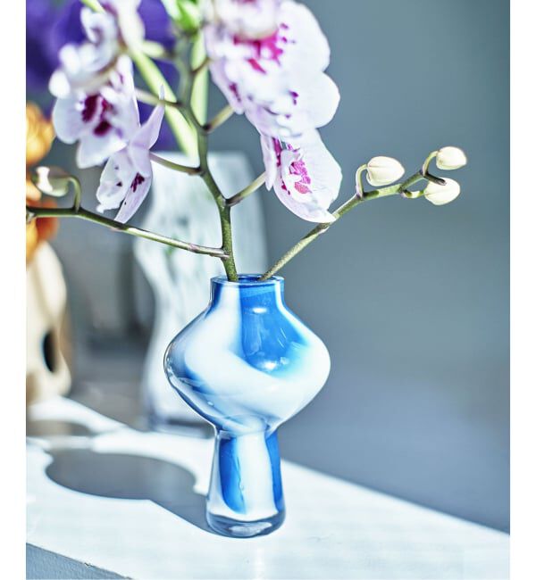 journal standard Furniture「FLOWER VASE CLUSONE　フラワーベース」|その他|ブルー