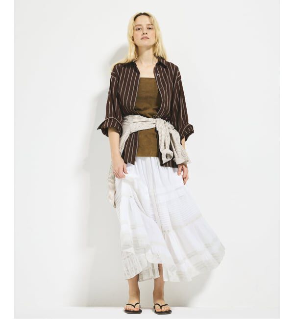 Plage「5stripe adjust シャツ」|シャツ・ブラウス|