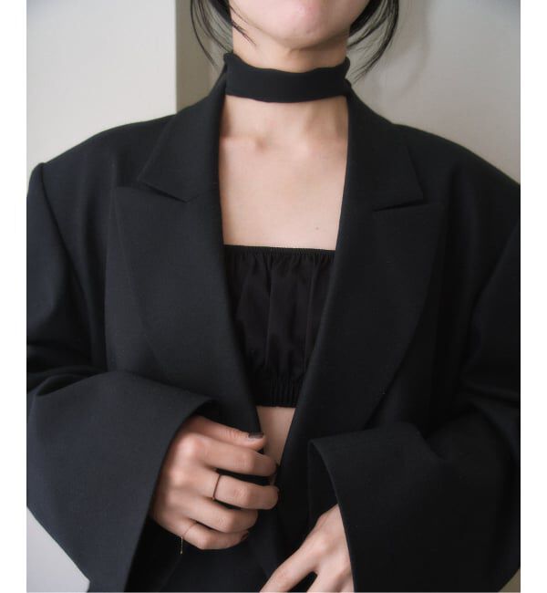 Plage「MY_gather ブラ」|インナー|ブラック