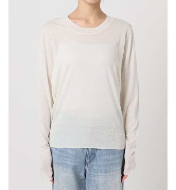 Plage「R&rsquo;IAM KNIT LONG TEE」|ニット・セーター|