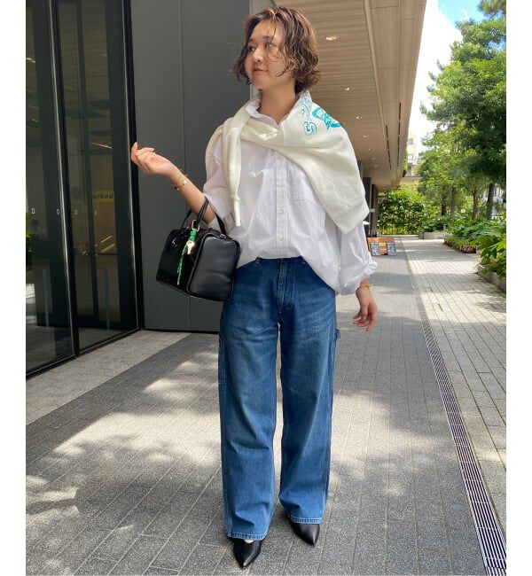 SLOBE IENA「コットンブロードベーシックシャツ」|シャツ・ブラウス|