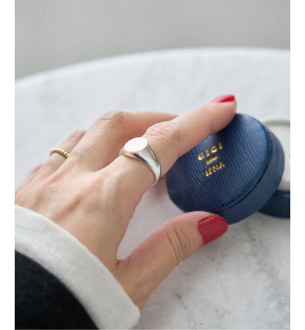 IENA「GIGI/ジジ 別注 Artemis signet ring EX」|リング|