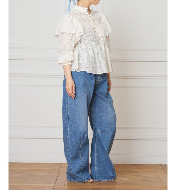 IENA LA BOUCLE「NEEDBY heritage/ニードバイヘリテージ HARPER N1C104387」|デニム|