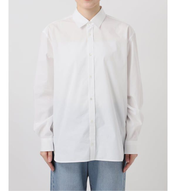 IENA「T/C プレーンシャツ」|シャツ・ブラウス|