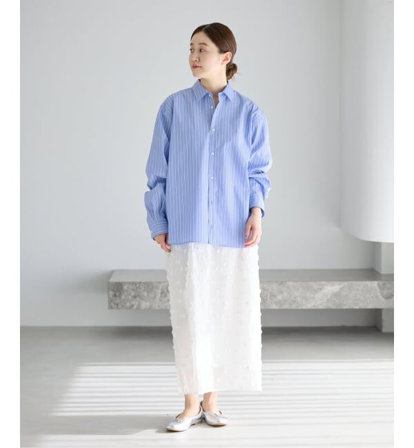 IENA「T/C プレーンシャツ」|シャツ・ブラウス|