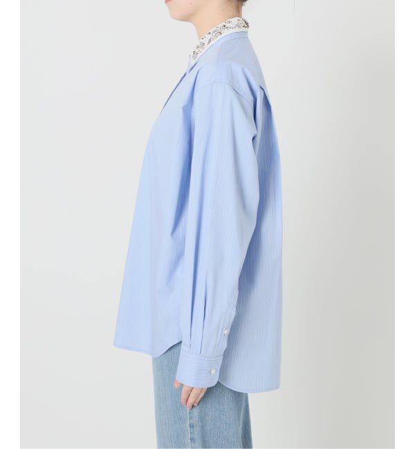 IENA「2wayビジュークレリックシャツ」|シャツ・ブラウス|