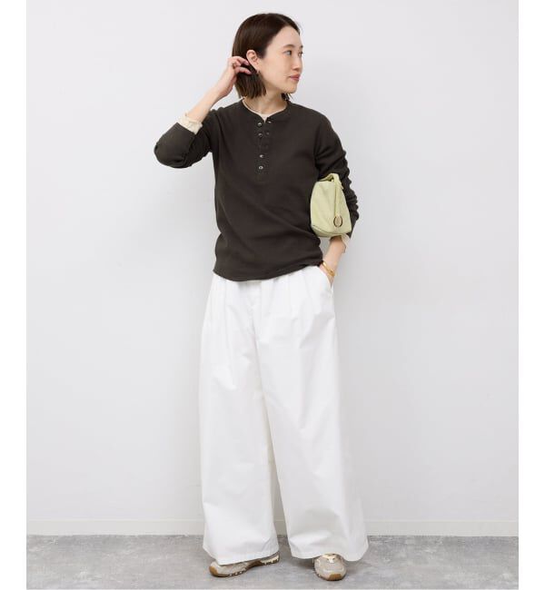 SLOBE IENA「FAITH/フェイス SLOBE別注 ワッフルカットソー」|Tシャツ・カットソー|