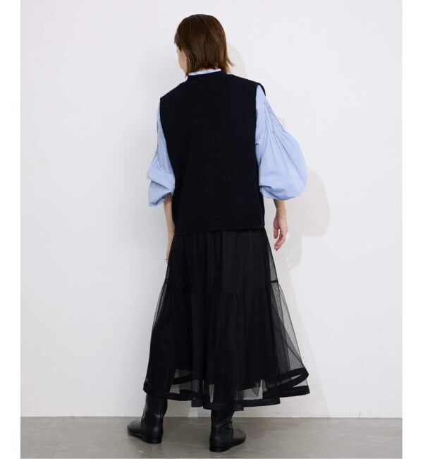 SLOBE IENA「《WEB限定/追加3》ピンタックバルーンスリーブブラウス」|シャツ・ブラウス|