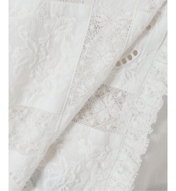 SLOBE IENA「crinkle crinkle crinkle SLOBE別注 front tapestry 2way blouse」|シャツ・ブラウス|