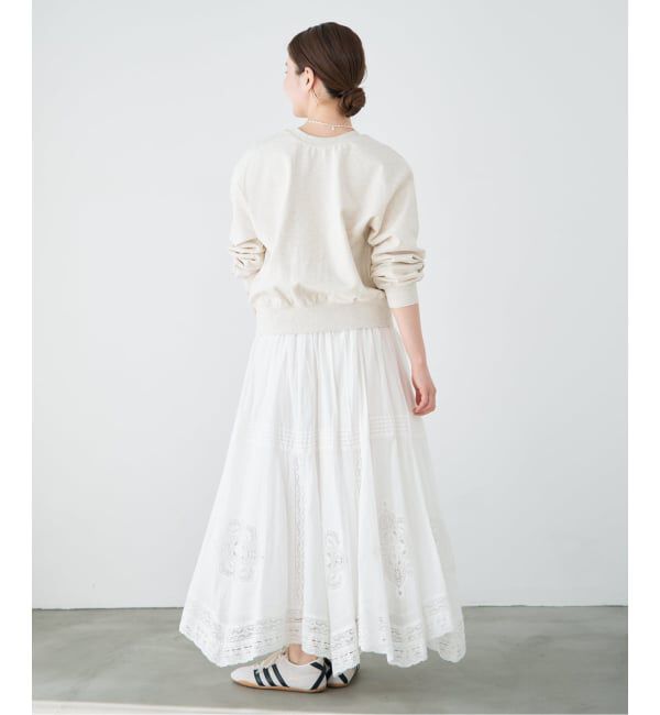 IENA「《追加5予約》コットンレーススカート」|スカート|