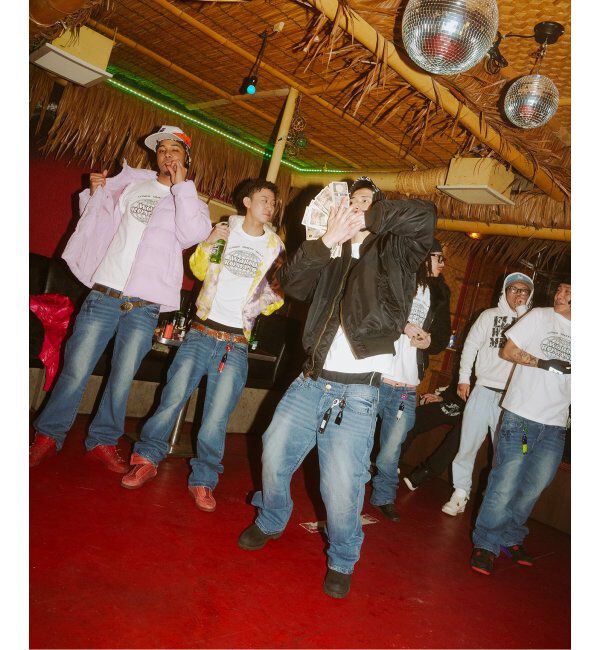 PULP「【VALLAD / バラッド &times; LONER】 ファニースティッチ ジーンズ」|デニム|