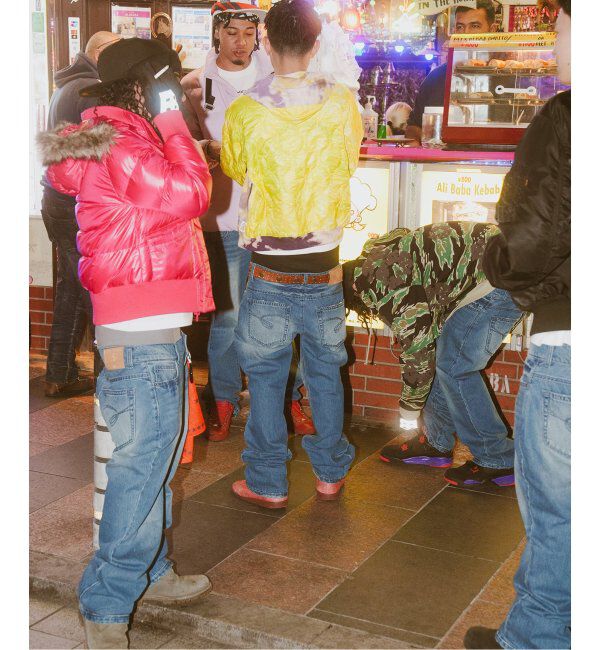 PULP「【VALLAD / バラッド &times; LONER】 ファニースティッチ ジーンズ」|デニム|