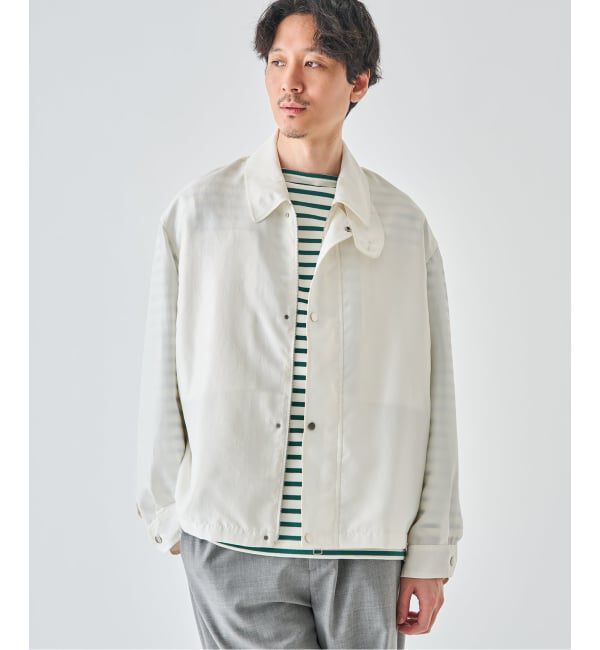 EDIFICE「ライト シャンブレー ショート ブルゾン」|その他|