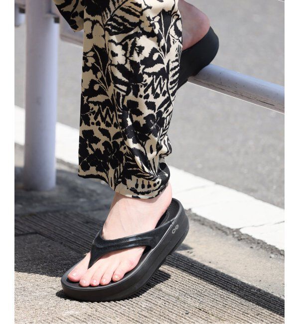 JOURNAL STANDARD relume「《追加》【OOFOS/ウーフォス】 OOmega：サンダル」|サンダル|ブラック