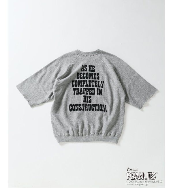 JOURNAL STANDARD relume「PEANUTS &times; SPORTS WEAR by relume 別注 ハーフスリーブスウェット 2」|Tシャツ・カットソー|