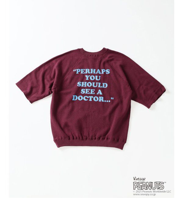 JOURNAL STANDARD relume「PEANUTS &times; SPORTS WEAR by relume 別注 ハーフスリーブスウェット 2」|Tシャツ・カットソー|