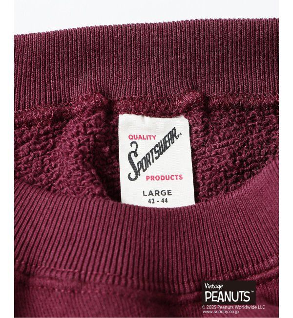 JOURNAL STANDARD relume「PEANUTS &times; SPORTS WEAR by relume 別注 ハーフスリーブスウェット 2」|Tシャツ・カットソー|