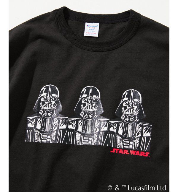 JOURNAL STANDARD relume「【スター・ウォーズ】&times; CHAMPION 別注 T1011 プリントTシャツ」|Tシャツ・カットソー|