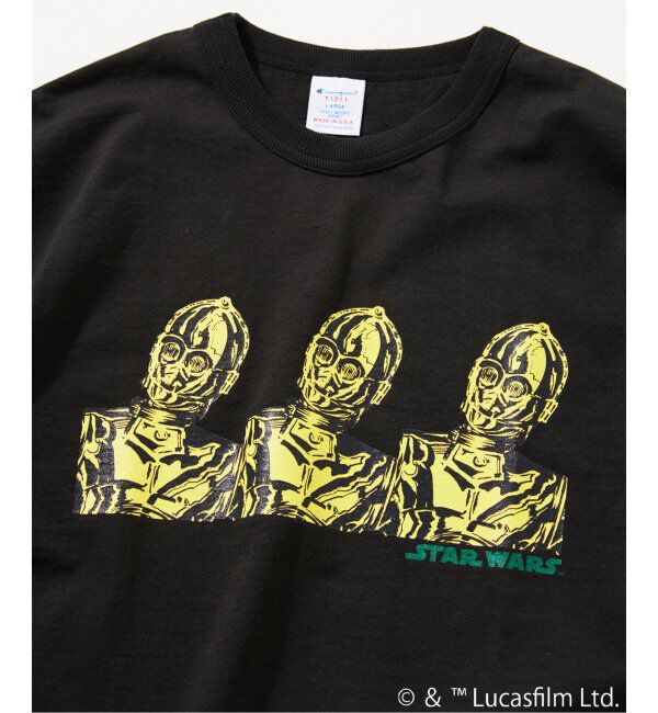 JOURNAL STANDARD relume「【スター・ウォーズ】&times; CHAMPION 別注 T1011 プリントTシャツ」|Tシャツ・カットソー|