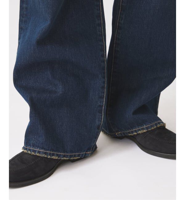 JOURNAL STANDARD relume「スモーキーデニム ワイドパンツ」|デニム|