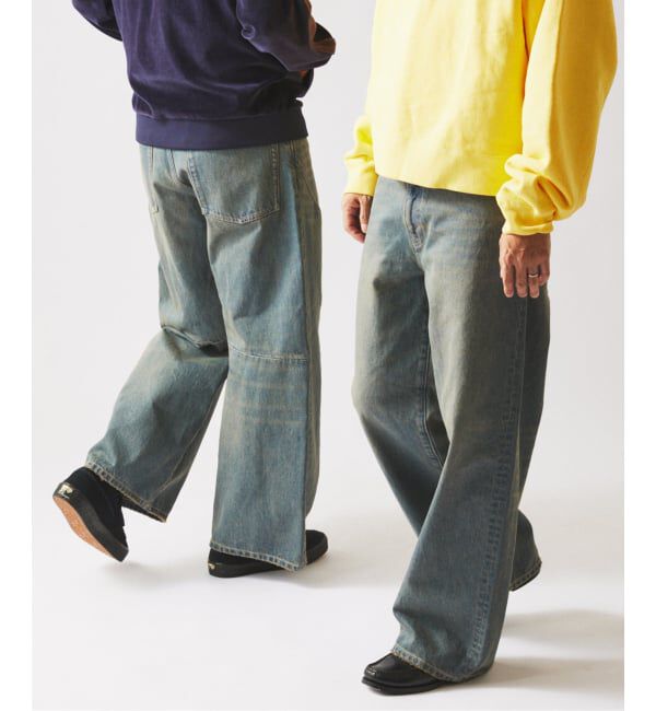 JOURNAL STANDARD relume「スモーキーデニム ワイドパンツ」|デニム|