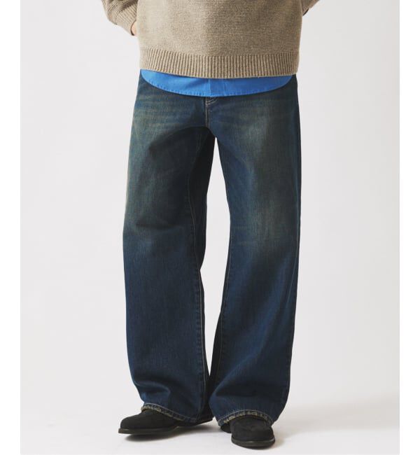JOURNAL STANDARD relume「スモーキーデニム ワイドパンツ」|デニム|
