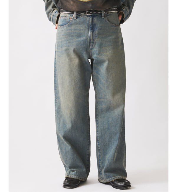 JOURNAL STANDARD relume「スモーキーデニム ワイドパンツ」|デニム|