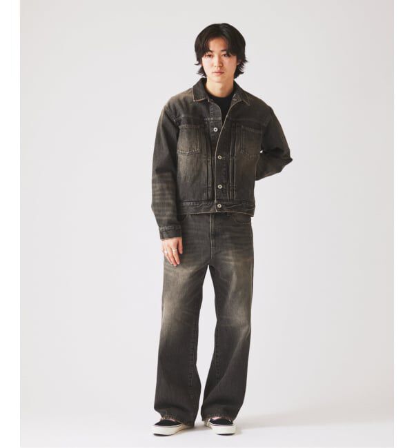 JOURNAL STANDARD relume「スモーキーデニム ワイドパンツ」|デニム|