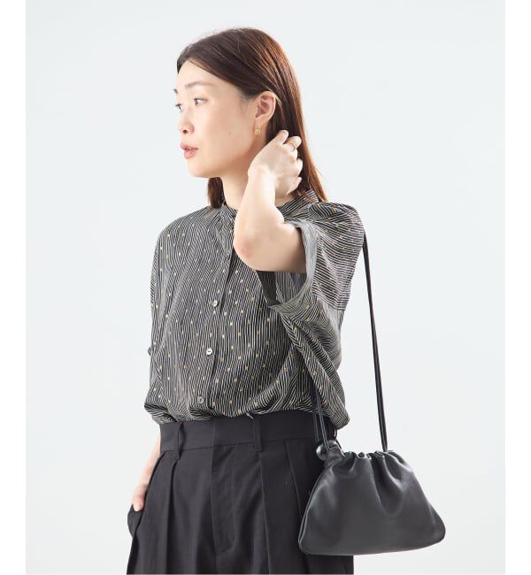 journal standard L'essage「DEVEAUX GOLDラメモノトーンシャツ」|シャツ・ブラウス|