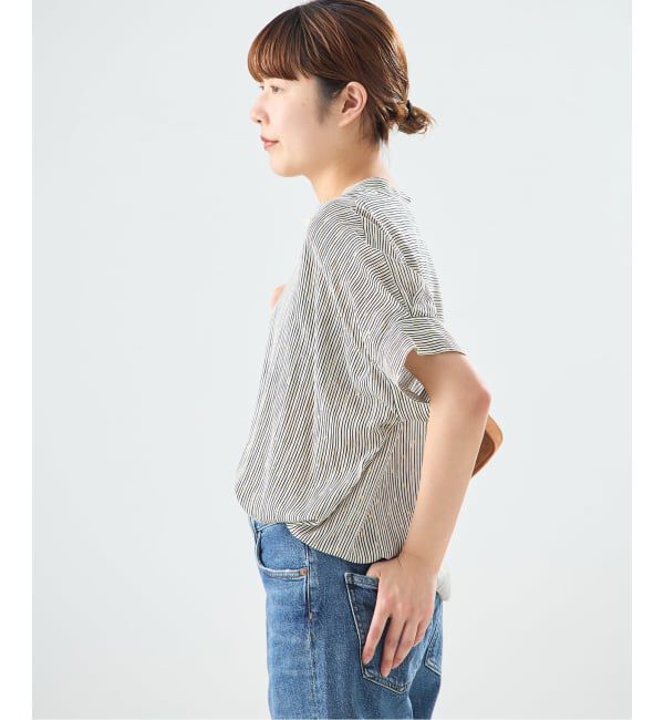 journal standard L'essage「DEVEAUX GOLDラメモノトーンシャツ」|シャツ・ブラウス|