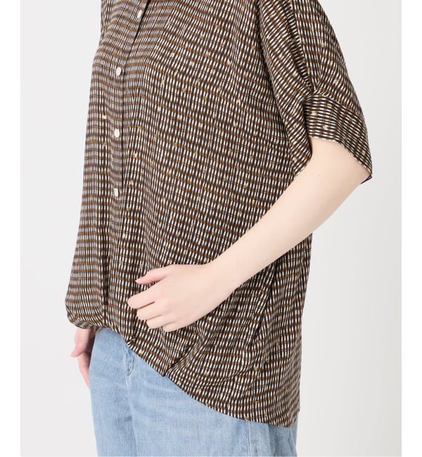 journal standard L'essage「DEVEAUX GOLDラメモノトーンシャツ」|シャツ・ブラウス|