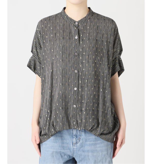 journal standard L'essage「DEVEAUX GOLDラメモノトーンシャツ」|シャツ・ブラウス|