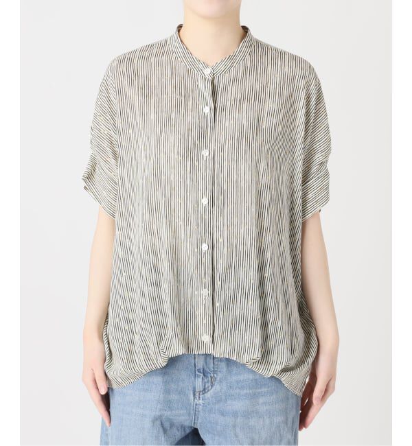 journal standard L'essage「DEVEAUX GOLDラメモノトーンシャツ」|シャツ・ブラウス|