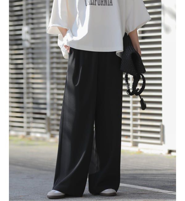 JOURNAL STANDARD relume「UVカット / 防シワ / 吸水速乾 ウォッシャブルヘビーツイルイージーワイド」|その他|