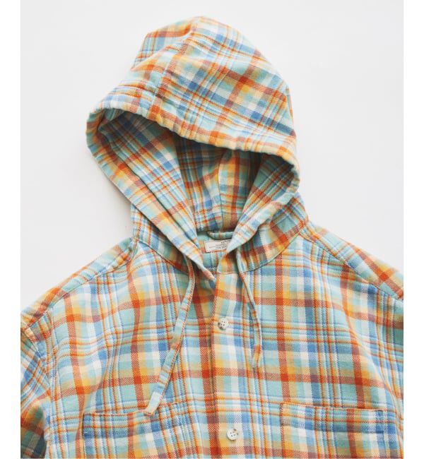 JOURNAL STANDARD relume「カラー アメリカンチェック フーディシャツ」|シャツ・ブラウス|