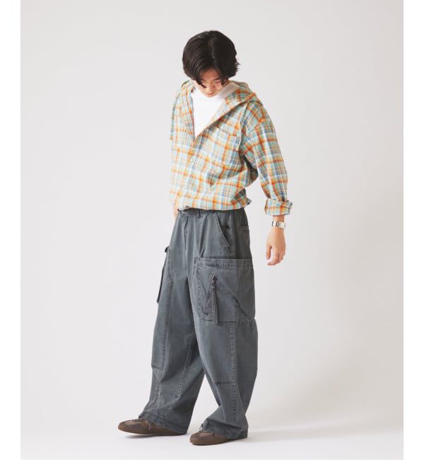 JOURNAL STANDARD relume「カラー アメリカンチェック フーディシャツ」|シャツ・ブラウス|