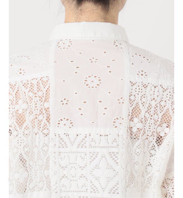 JOURNAL STANDARD relume「《追加》パッチワークレースショートシャツ」|シャツ・ブラウス|